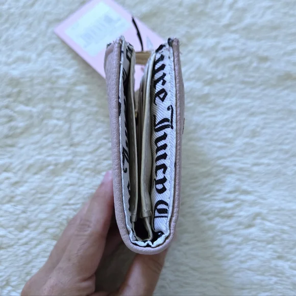 Juicy🍊 Couture "Breaking The Rules" Bifold✌️ Wallet With Pullout Card💳 Case - Picture 5 of 16